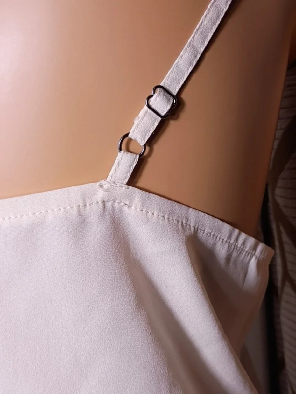 Free‎ People Cream V-Neck Slip Dress